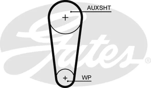 Zahnriemen 5682xs gates - zahnriemen, für